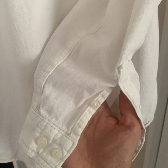 Zara Men’s - White Button Down Collared Shirt - Picture 8 of 8